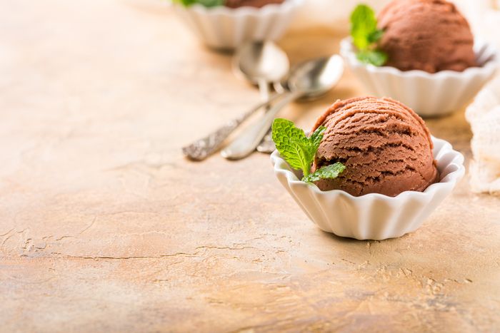 Es krim rasa cokelat
