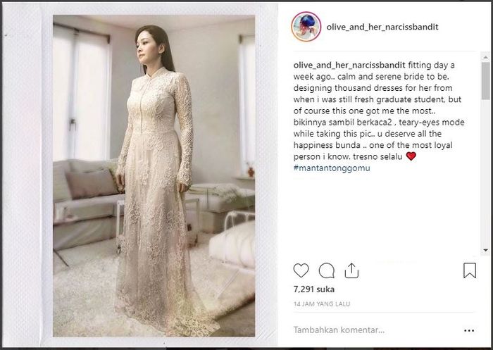 Maia Estianty melakukan fitting baju pernikahan