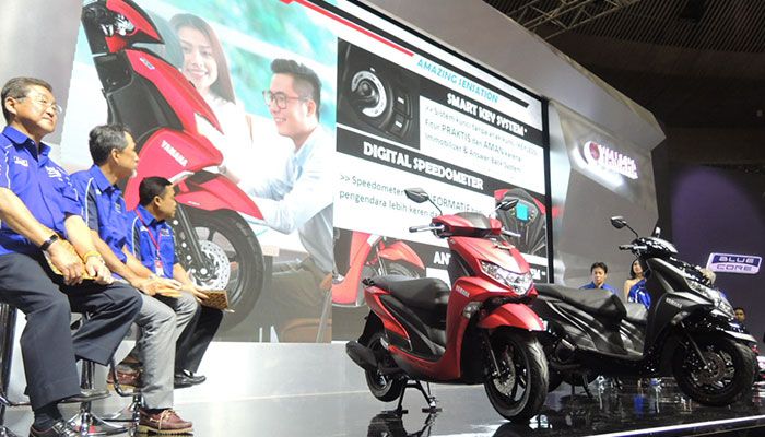 Yamaha FreeGo kelasnya di atas Yamaha Mio