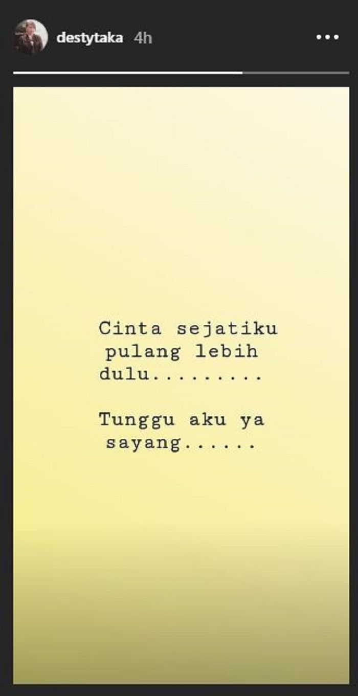 Unggahan Istri George Taka
