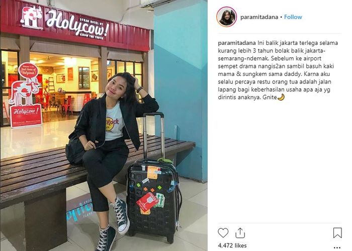 Dana Paramita, wanita yang mengaku siap jadi istri kedua Ridwan Kamil, berasal dari Demak