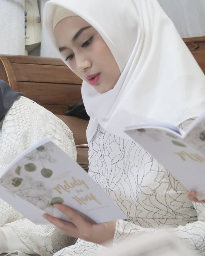 Melody eks JKT48 pengajian sebelum pernikahan