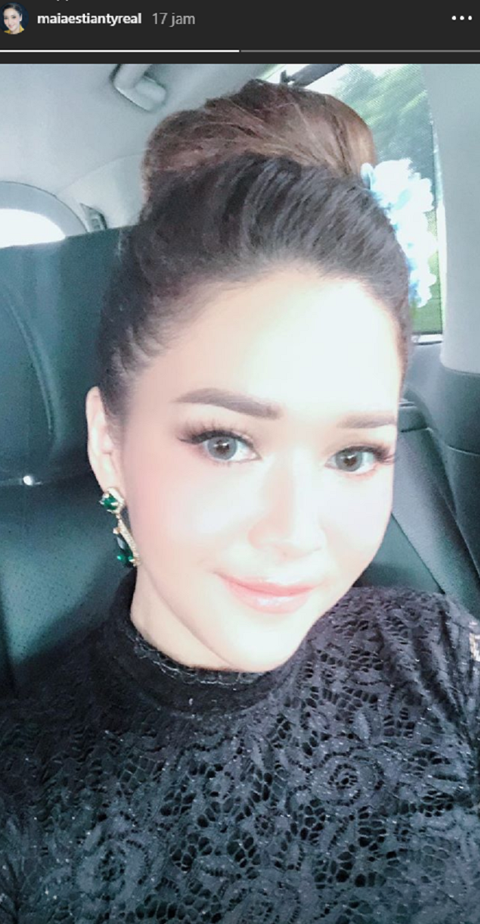 Penampilan cantik Maia Estianty pasca menikah