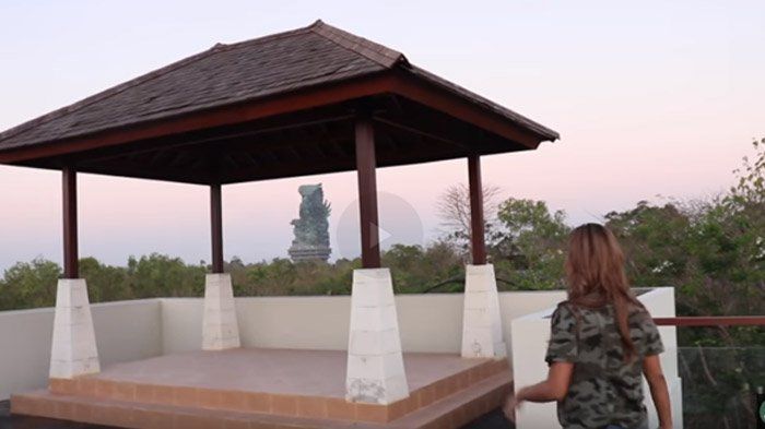 Pendopo rumah baru Anang Hermansyah dan Ashanty di Bali