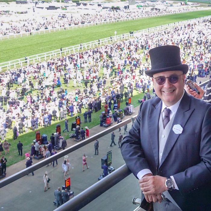 Irwan Mussry saat hadiri acara Royal Ascot