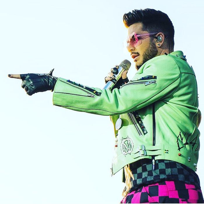 Vokalis Queen saat ini, Adam Lambert