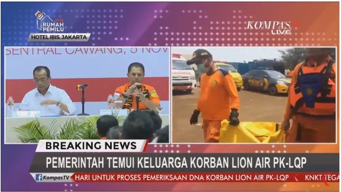 Kepala Basarnas, Marsekal Madya M. Syaugi.