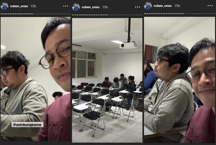 Ruben Onsu jalani kuliah malam di Univesitas Bung Karno jurusan Ilmu Komunikasi