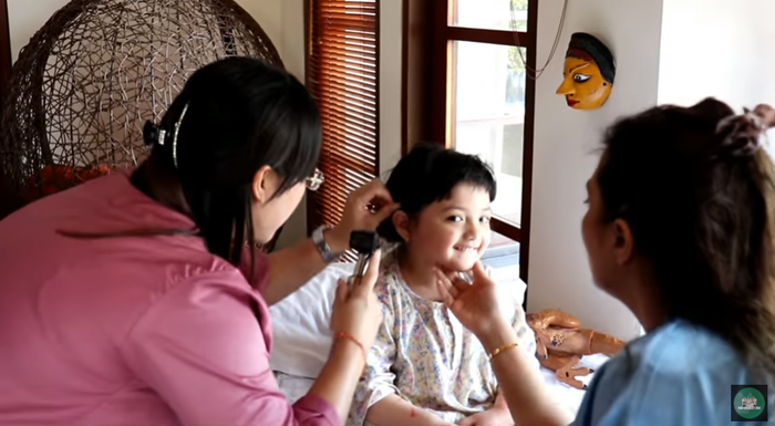 Arsy Hermansyah, perayaan ulang tahun Ashanty, vila mewah, Bali