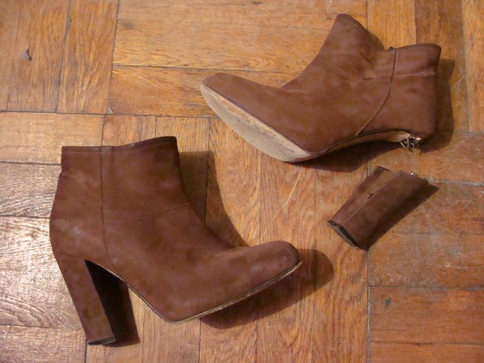 Broken shoes