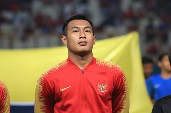 Hansamu Yama, salah satu calon kapten untuk laga Timnas Indonesia vs Singapura Piala AFF 2018