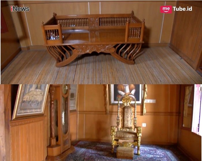 Kursi di rumah Dorce Gamalama