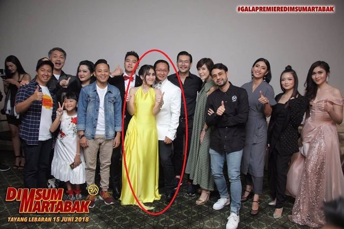 Fransen Susanto dan Ayu Ting Ting selalu berdampingan setiap acara