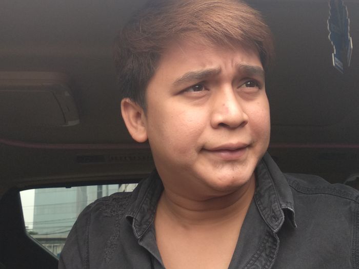 Billy Syahputra usai mengisi acara di kawasan Tendean, Jakarta Selatan, Kamis (8/11/2018).