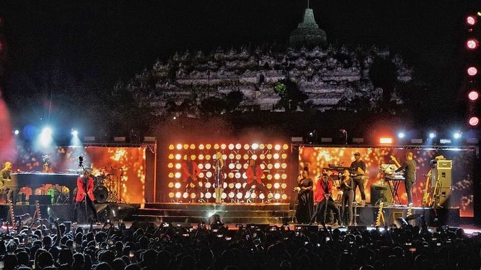 konser Mariah Carey di Borobudur