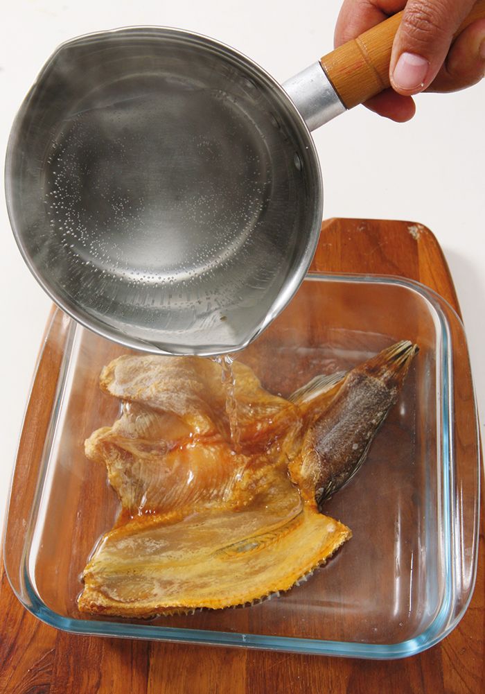 Menyeduh Ikan Asin