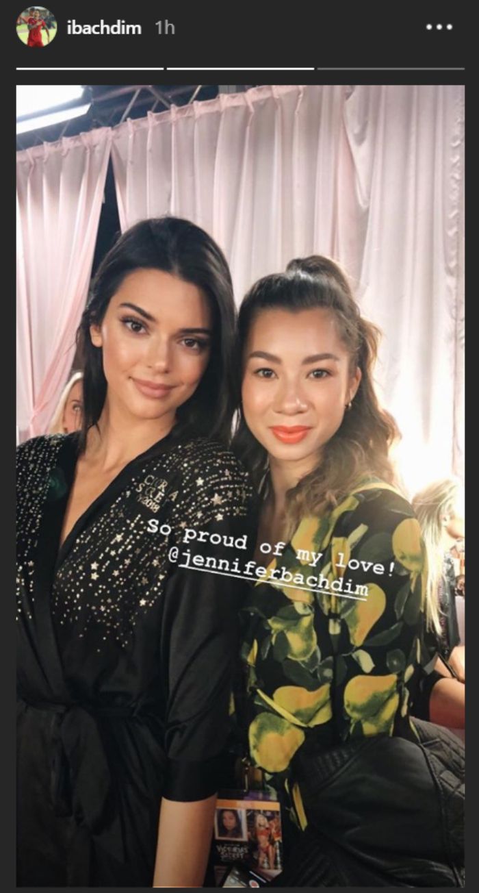 Kendall Jenner dan Jennifer Bachdim