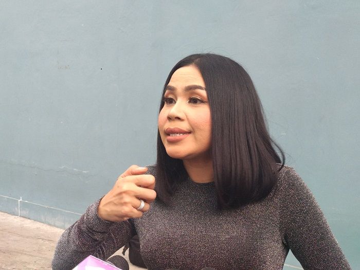 Melaney Ricardo saat ditemui Grid.ID di kawasan Tendean, Jakarta Selatan, Kamis (8/11/2018)
