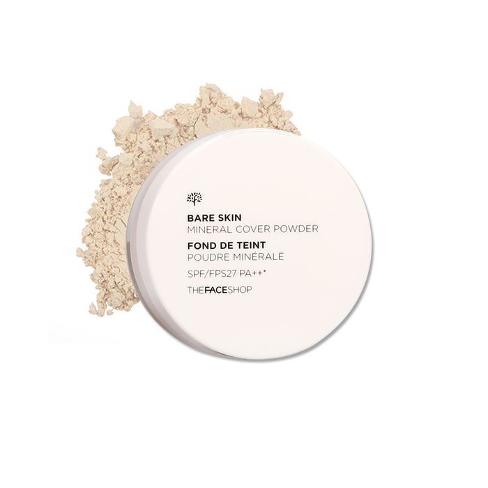 The Face Shop Bare Skin Mineral Cover Powder