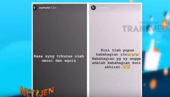 Curhatan Arif sebelum menikahi Evi Masamba