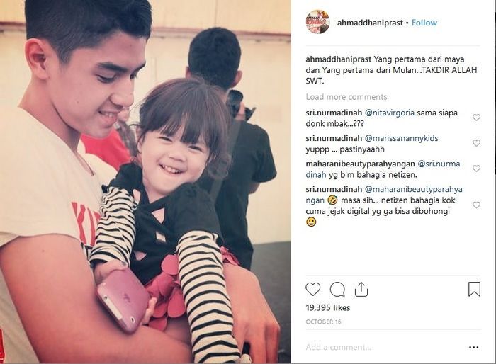 Unggahan Ahmad Dhani
