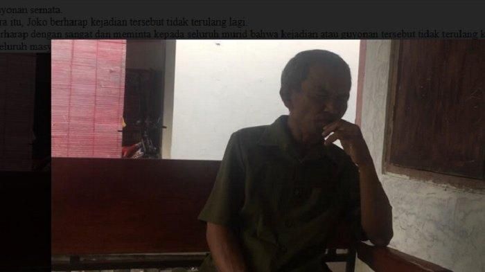 Joko Susilo Guru SMK NU 03 Kaliwungu Kendal.