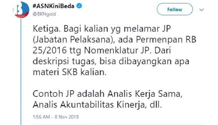 Kisi-kisi tes SKB CPNS 2018 dari BKN. Pahami deskripsi tugas