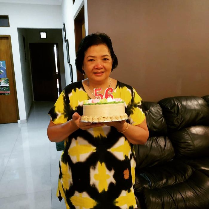 Marlanti Djaja, Mama Jonatan Christie, merayakan ulang tahunnya yang ke-56 kemarin (13/11/2018).