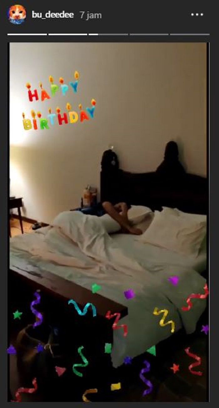Surprise ulang tahun Anjasmara