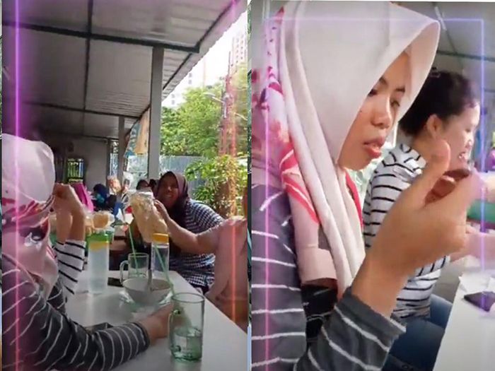 Pengasuh Rafathar traktir makan sahabatnya