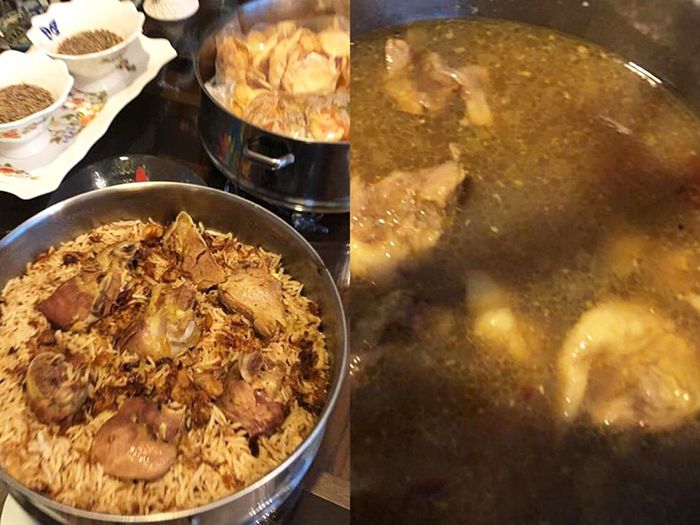 Makanan kiriman Najwa untuk Ahok dan Keluarga