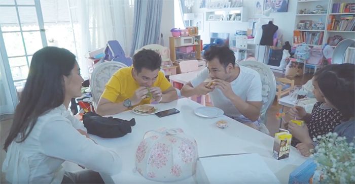 Raffi Ahmad, Baim Wong, Nagita Slavina, dan Paula Verhoeven