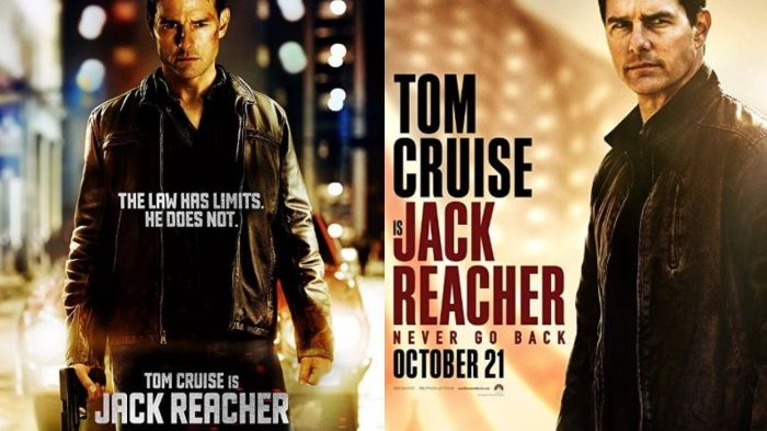 Tom Cruise dipecat dari serial Jack Reacher karena dianggap bertubuh pendek