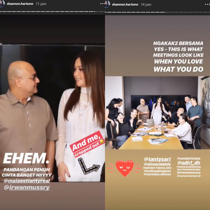 Maia Estianty dan sang suami saling bertatap mesra