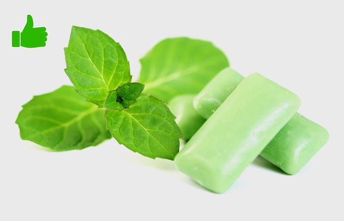 Kunyah permen mint saat Anda sedikit lapar
