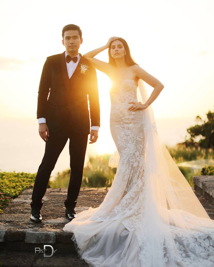 Christian Bautista dan Kat Ramnani menikah