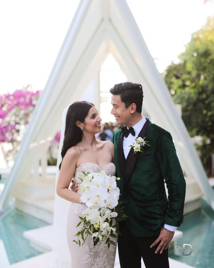 Christian Bautista dan Kat Ramnani menikah.
