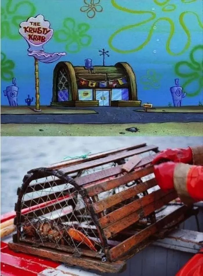 Krusty Krab dan perangkap kepiting