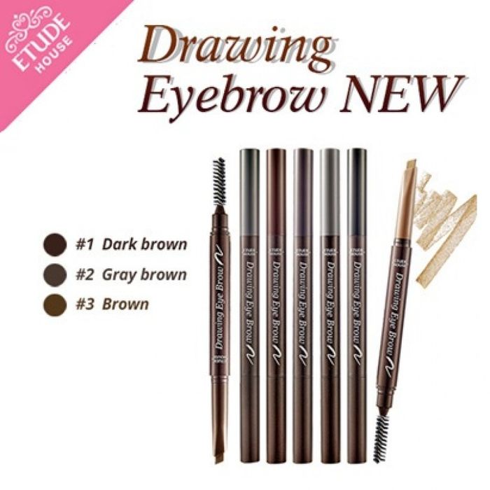 Etude House Drawing Eyebrow Duo #03 Gray Brown