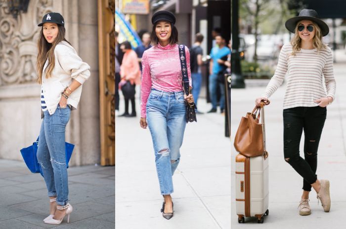 Berbagai model topi dapat menjadi pilihan untuk menutupi rambut lepek saat traveling