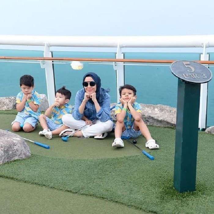 Potret anak-anak Ratna Galih, mantan pacar Raffi Ahmad