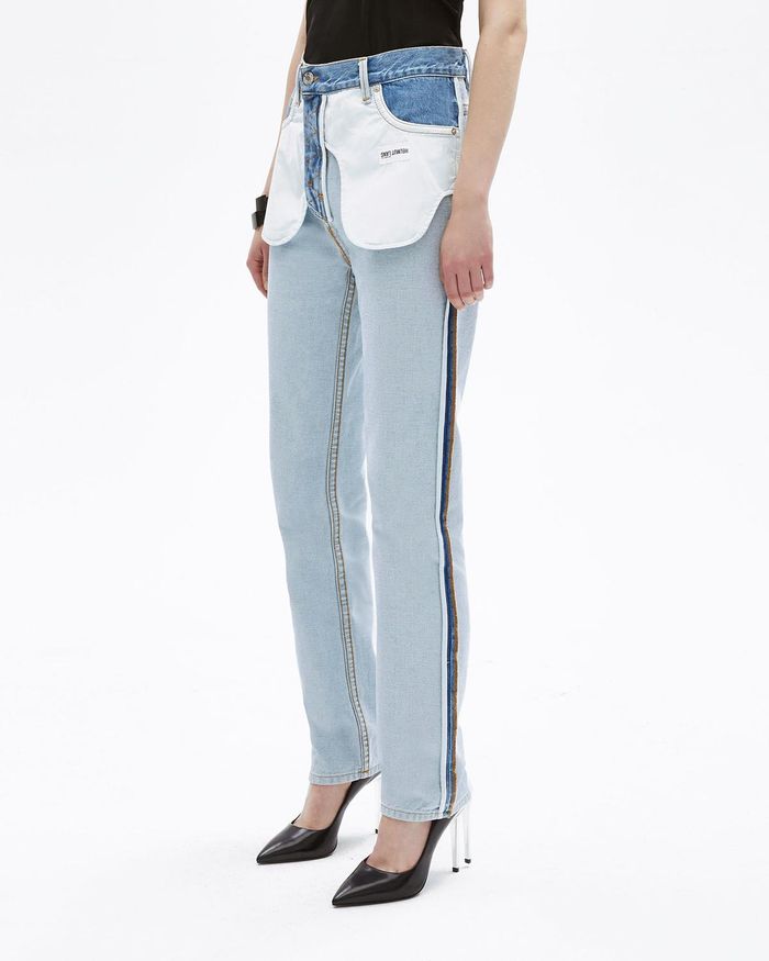 Inside-out jeans