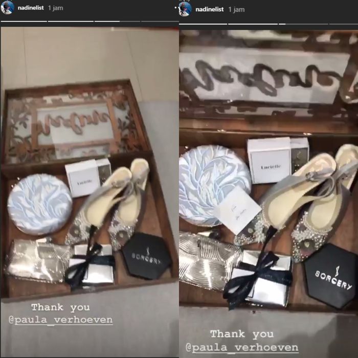 Isi kotak untuk para Bridesmaid Paula Verhoeven