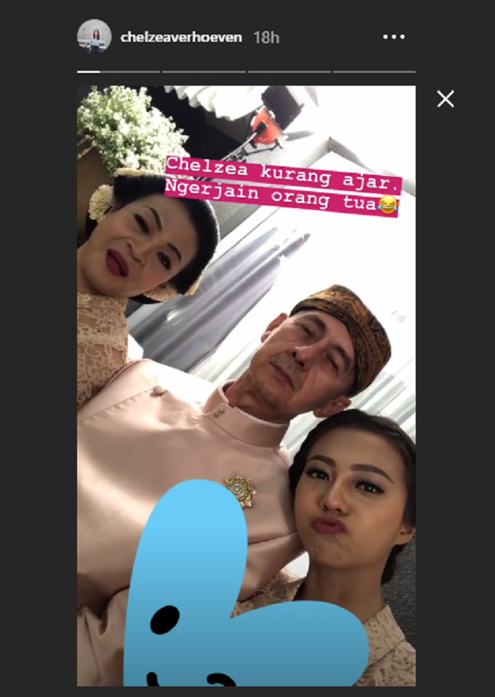 Baim Wong Menikah, Intip 5 Potret Cantik Adik Paula Verhoeven, Chelzea Verhoeven Saat Prosesi
