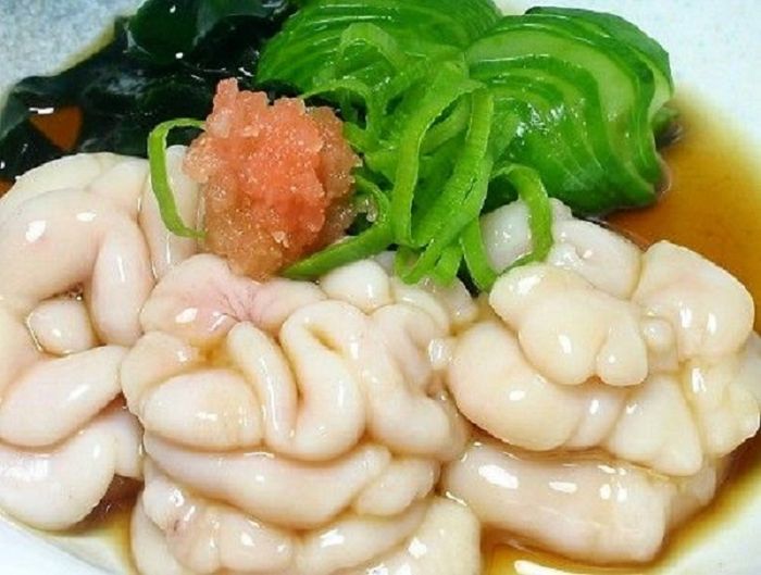 Adalah hal yang umum untuk memasukkan ikan roe dalam makanan orang Jepang.