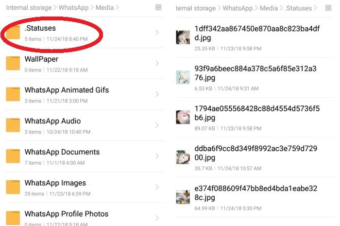 cara menyimpan status WhatsApp tanpa aplikasi bantuan