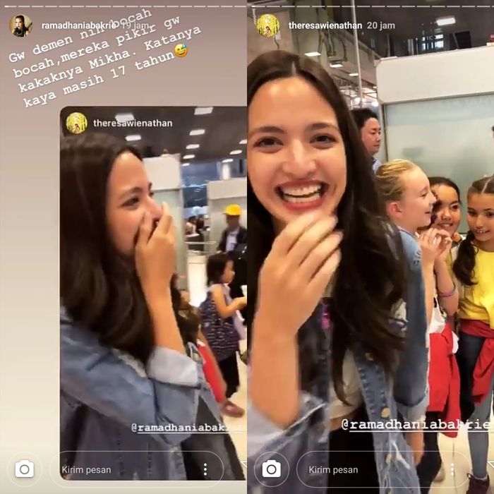 Nia Ramadhani dikira kakaknya Mika