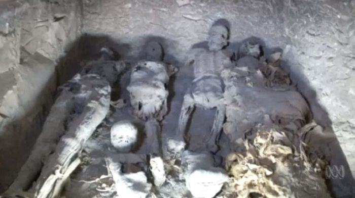 Kuburan Mesir Kuno/Screenshoot Video ABC NEWS