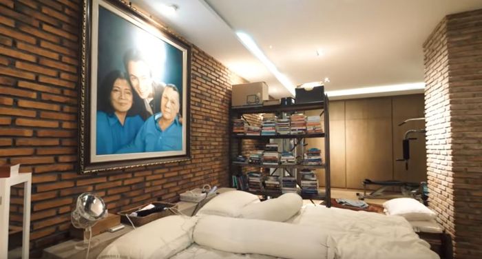 Kamar Baim Wong dan Paula Verhoeven (Youtube Atta Halilintar)