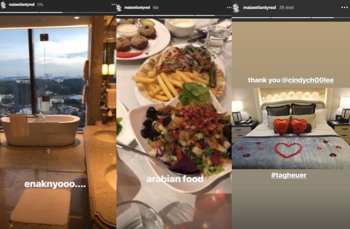 Berkelas dan Romantis, Intip Ranjang Maia Estianty dan Irwan Mussry Saat Berada di Malaysia